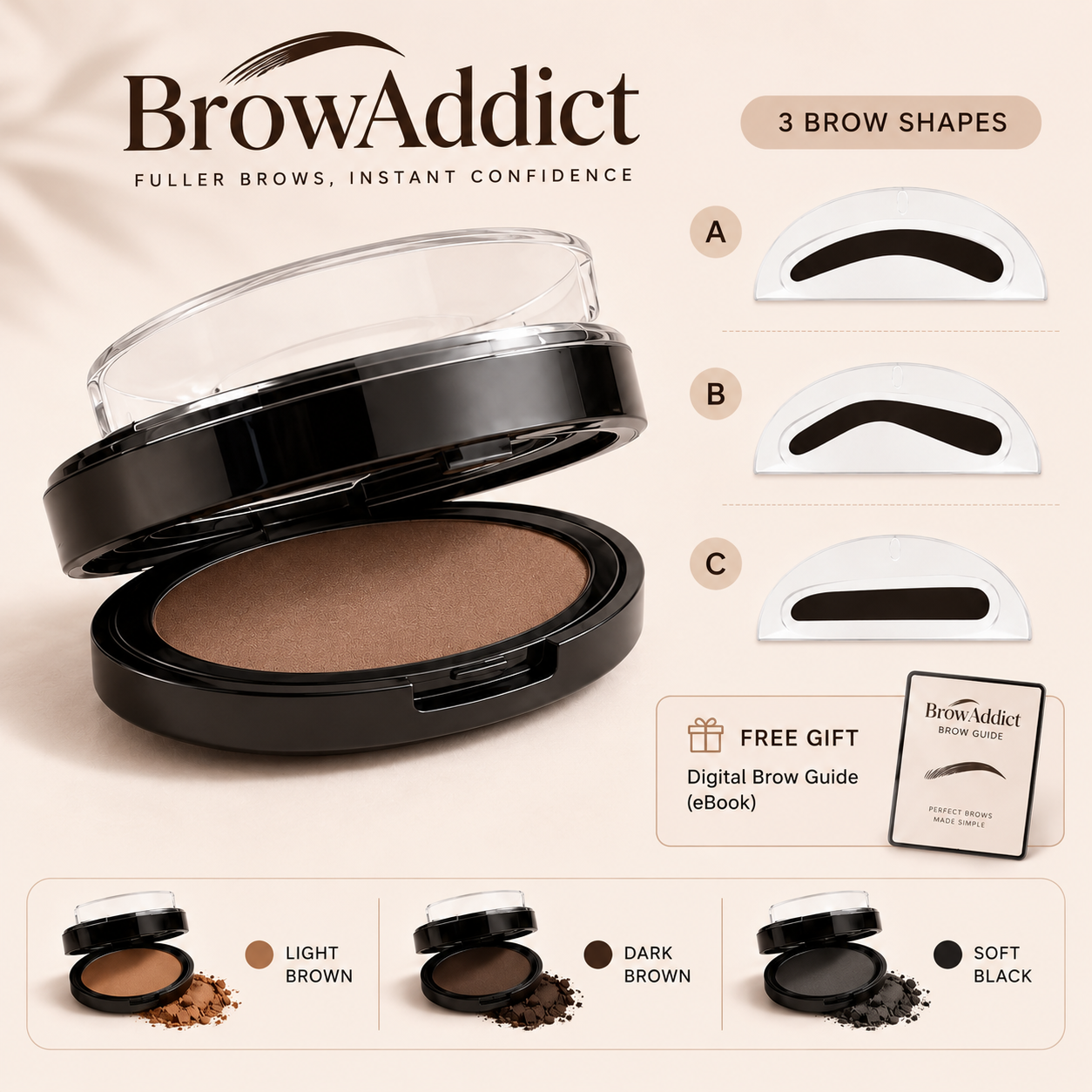 BrowAddict™ - Perfect Eyebrows in 5 seconds